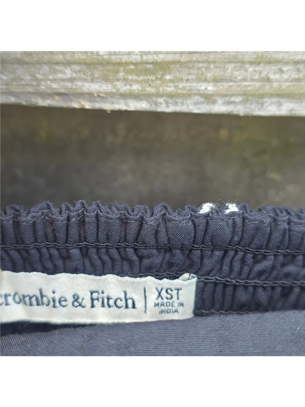 Abercrombie & Fitch Black and White Floral Tie-Strap Emerson Maxi Dress XS Tall